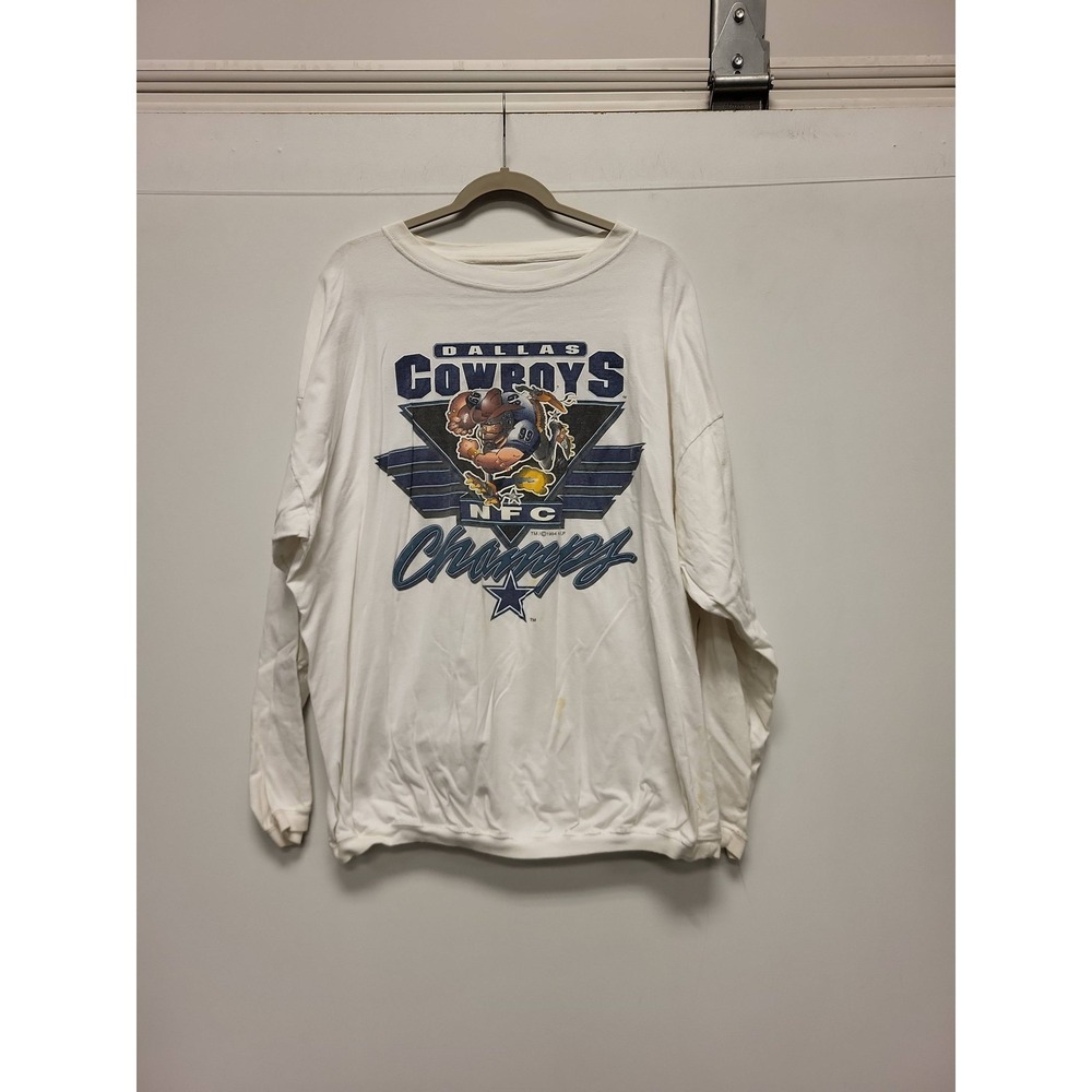 Vintage Dallas Cowboys Chargers T-Shirt Football NFL Graphic Tee Mens Size
